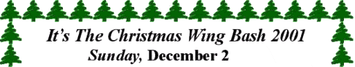 Christmas Wing Bash 2001