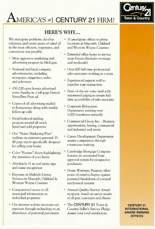 America's #1 CENTURY 21 Firm